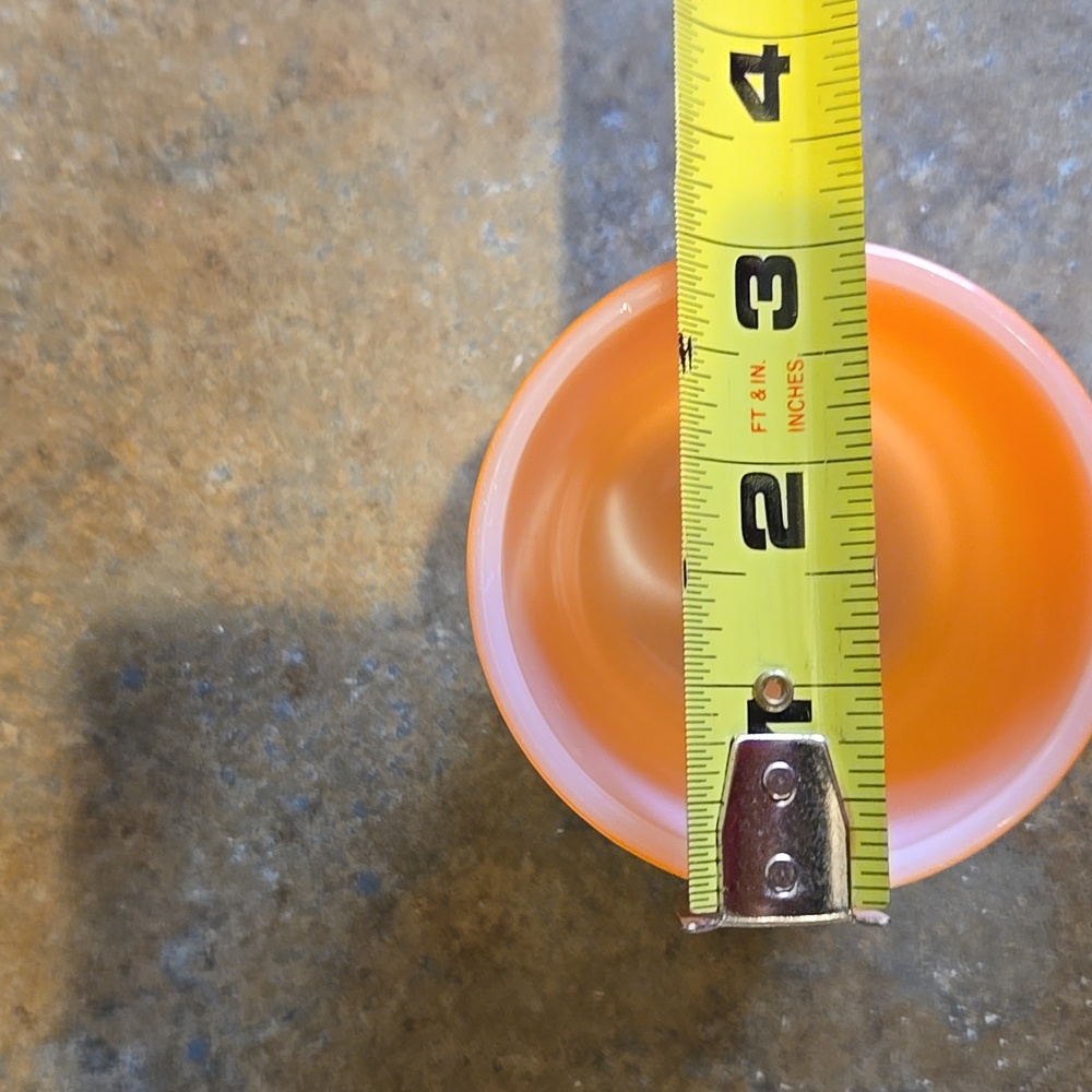 Vintage Fire King Orange Mug - Picture 5 of 5